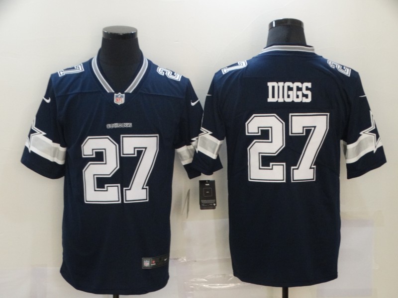 Men's Dallas Cowboys Trevon Diggs #27 Navy Jersey